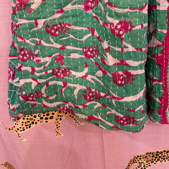 Karma Nepal Crafts Kantha Wide Leg Pants - Picture 4 of 9